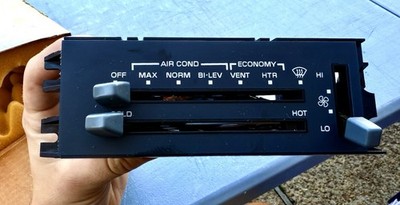 NOS OEM GM AC Delco A/C and Heater Control Switch 1986-91 Pontiac 6000 16045652
