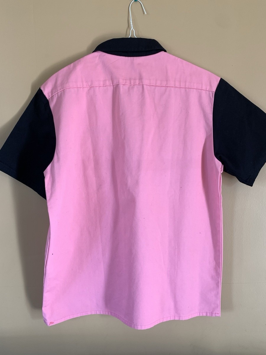 u*b様 ナゴンスタンス wide box shirt/シャツ ピンク Supreme Ben Davis Half Zip Work Shirt FW19 Size Large Pink Button