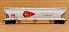 Accurail HO Scale 2041 - D.M. & I.R. ACF 3 Bay Centerflow Hopper Car - Assembled
