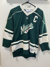 Reebok Minnesota Wild MIKKO KOIVU #9 CAPTION Green Jersey Youth L/XL