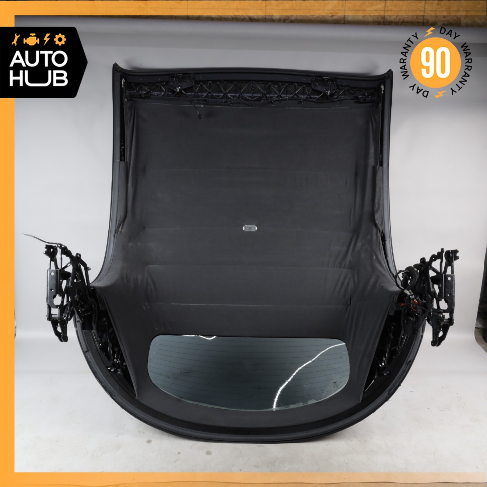 07-11 Bentley Continental GTC Convertible Soft Top Roof Black OEM