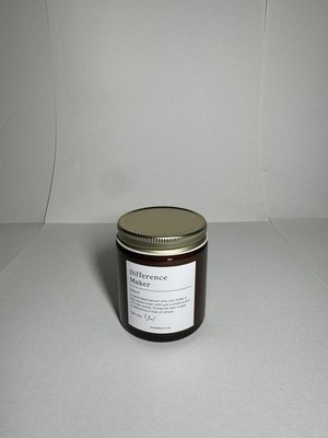  Difference Maker  paperwhite co. scented candle 7 oz