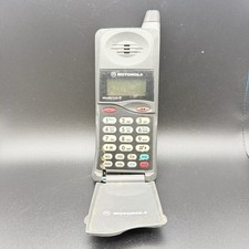 Untested As-Is Vintage Motorola MicroTAC 650 Flip Cell Phone 1990s