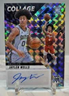JAYLEN WELLS ROOKIE AUTO 2024-25 Mosaic Collage #CAM-WEL  RC Rookie PRIZM