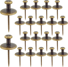 Double Head Large Push Pins Zinc Alloy Long Pushpin Thumb Tacks Flat Decorative