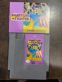 Phantom Fighter Nintendo NES Complete CIB with Poster - MINTY!!