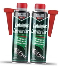 2X Cans Catalytic Converter Cleaner, Oxygen sensor cleaner, pass emissions, 