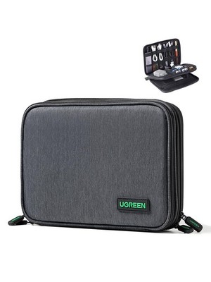 UGREEN Reisezubehör, tragbare Tasche M (24,5 x 17 x 5,5 cm), schwarz 