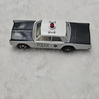 Redline Hot Wheels Cruiser Police Vehicle Black White W/Trans Red Light