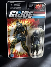 GI JOE 25th ANNIVERSARY COMIC SERIES ARCTIC TROOPER SNAKE EYES ACTION FIGURE MOC