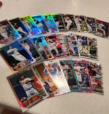Topps  2023 22 Card Lot MLB Refractors parallels 