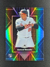 Samuel Basallo 2026 Topps Chrome Shadow Etch Refractor Case Hit RC ORIOLES