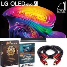 LG 77" OLED evo AI C6H 4K Smart webOS TV OLED77C6HUP + 1-Year Warranty Bundle