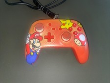 Nintendo Switch PowerA Controller - Mario WIRED USB for parts 