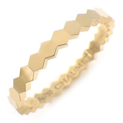 Chaumet Ring Bee My Love Honeycomb 081885 Biene Honigbiene Bienenstock 750YG #54 US6,75