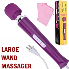 20 speed/10 vibration Handheld Vibrating Massager Wand Full Body Massage Stick