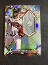 2018 Bowman Chrome 2017 AFL Fall Stars Relics /99 Touki Toussaint #AFLR-TT