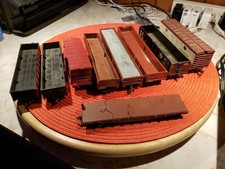 Ho Scale Train Car Lot