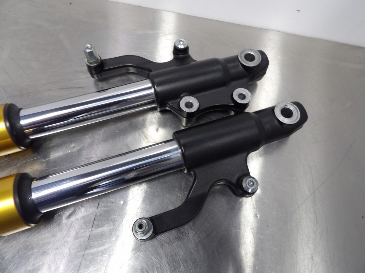 17-26 Kawasaki Z125 Pro BR125 gold forks straight front end tube