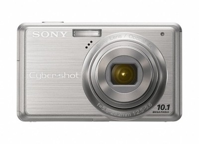 Sony Cyber-shot DSC-S950 10,1 MP 4x optischer Zoom Digitalkamera Schwarz/Silber