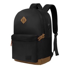 17.3 Inch Travel Laptop Backpack Water Resistant USB Charging Work Commute