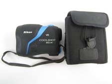 Nikon Golf Laser Rangefinder White Optical Scope Used COOLSHOT Golf Accessory