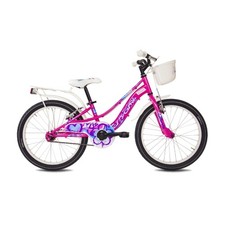 city girl 20 1v bici city bimba 20 1v acciaio fucsia 6-8 anni B40201000 MYLAND b