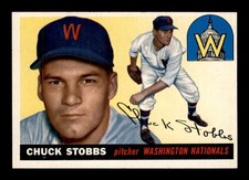 1955 Topps #41 Chuck Stobbs   EXMT X3321613
