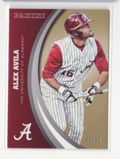2015 Panini Collegiate Alabama Gold #71 Alex Avila /25 - Flat S/H