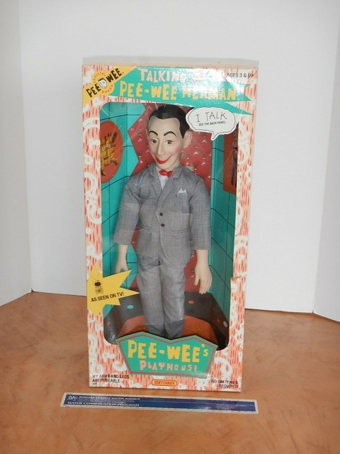 pee wee herman doll 2000