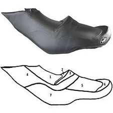 SEADOO SEAT COVER 2009 2010 2011 2012 RXT iS GTX iS GTX Ltd iS RXT-X 260 Custom