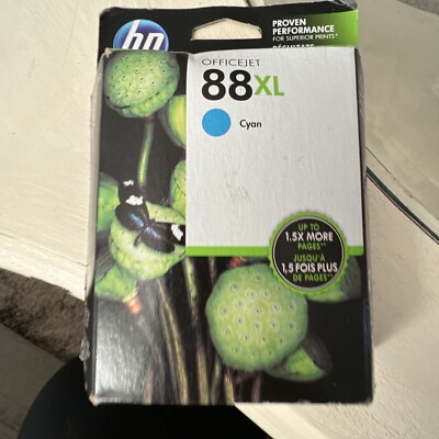 Cartouche D'encre HP 88XL Originale - Couleur Cyan - Occasion