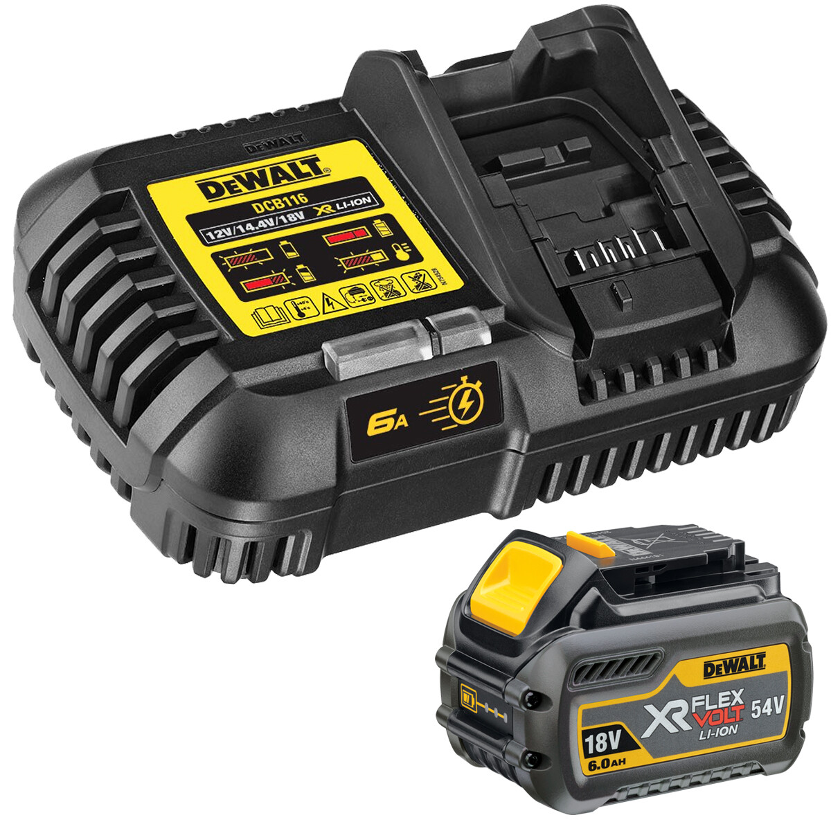 Dewalt 18v Dewalt 12v Ah Battery Dewalt DCB546 18V 54V XR Flexvolt