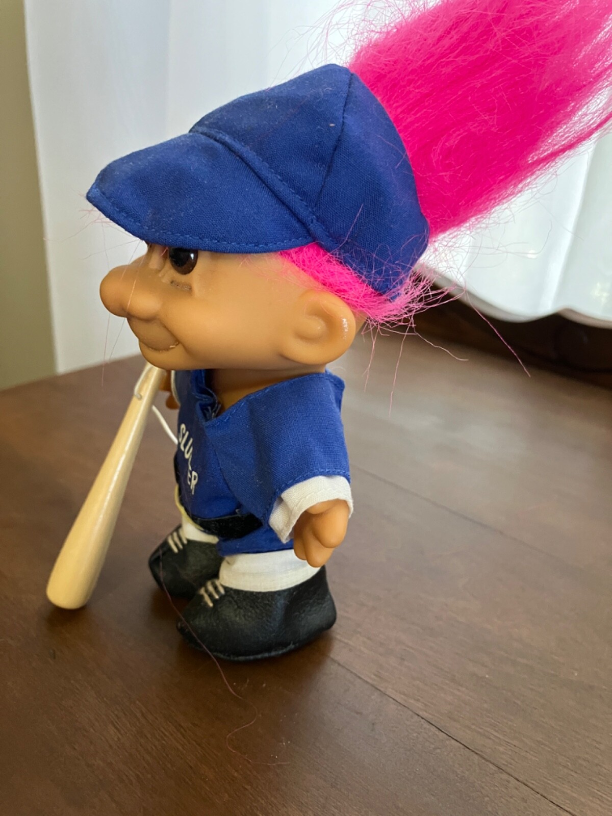 Russ Troll Doll Lil Slugger Vintage 90s Troll W/Bat Collectible Pink ...