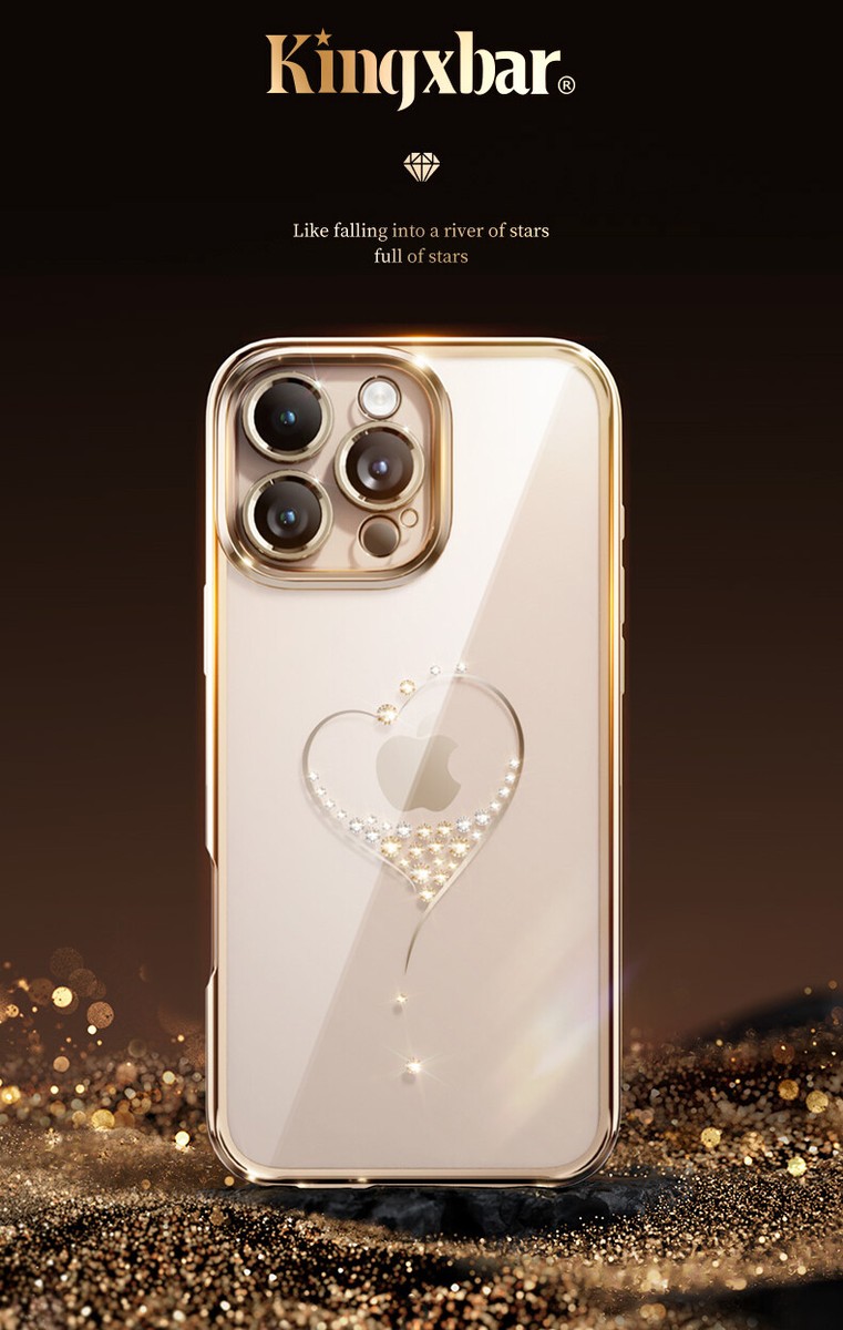 SWAROVSKI High iPhone 16 Pro, シルバー系 High smartphone case, Scattered design, iPhone® 16 Pro