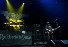 Phil Campbell Mikkey Dee and Lemmy Kilmister of Motorhead at the G- Old Photo 4