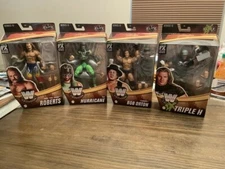 WWE Legend series 13 complete set Triple H, Hurricane, Jake roberts, Bob Orton