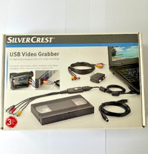 Silvercrest USB Video Grabber- Export Analog & Audio to Computer, Camcorder etc.