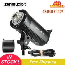 US Godox SK400IIV SK400II-V 110V Upgraded Version Studio Flash LED Modeling Lamp