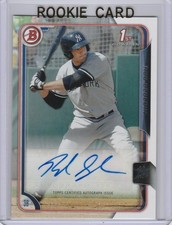 2015 Bowman Rob Segedin Prospect Rookie Autograph NM Condition