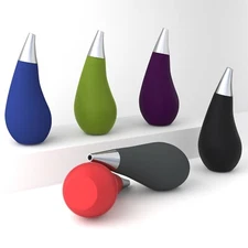 QQ-Studio Multi-Color Soft Silicone Squeezable Liquid Hand Soap Wash Dispenser