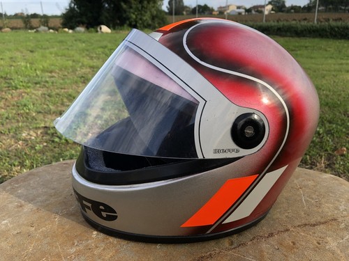 Bieffe Casco Vintage D’epoca 1982 Stile Graziano Rossi - Foto 7 di 13