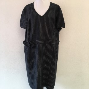 black midi dress size 18