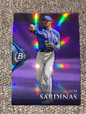 2014 Bowman Platinum Retail Purple Refractor Luis Sardinas #BPCP91 Rookie RC