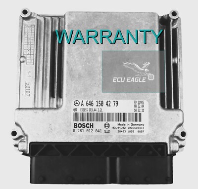 ECU Steuergerät MERCEDES 2.2 CDI 0281012041 A6461504279 cr3.44 100% Garantie