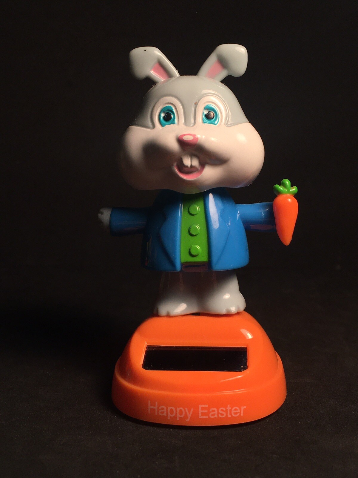 Boy Bunny Rabbit solar dancer Spring Summer HAPPY EASTER Bobble Head | eBay