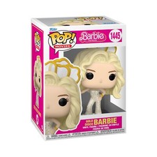 Funko Pop! Películas: Barbie - Figura Barbie Disco Dorada con Protector