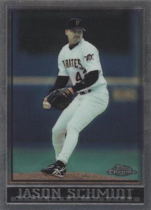 Jason Schmidt Pittsburgh Pirates Baseball Sports Trading Cards