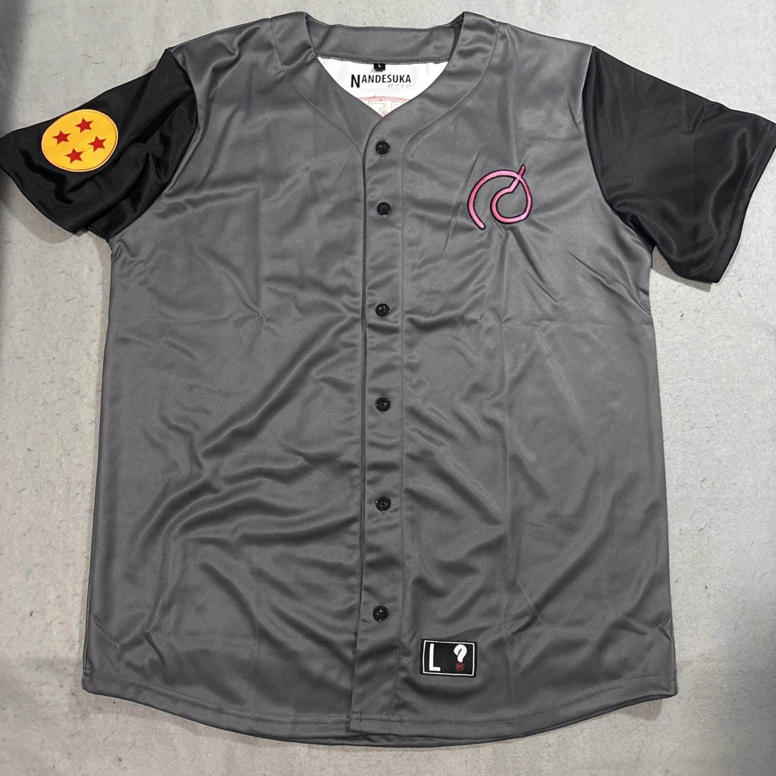 Dragon Ball Z Saiyan Baseball Jersey