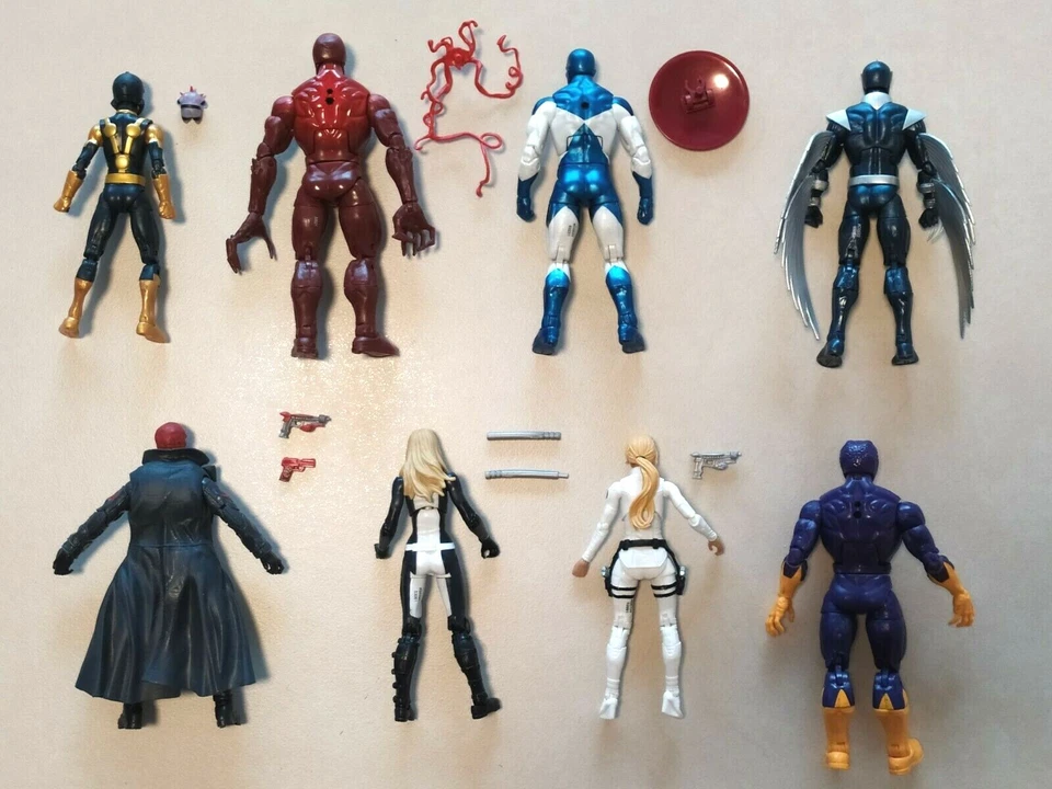 Lote de 8 figuras de acción Hasbro Marvel Legends  Foto 2 de 4